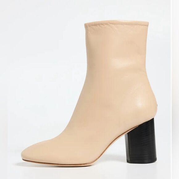 Aeyde Shoes - AEYDE Alena Nappa Leather Latte Boots, New, Size EU 40